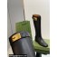 Gucci Heel 3.5cm Women's Retro G Boots in Leather Black 2024