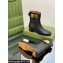 Gucci Heel 3.5cm Women's Retro G Ankle Boots in Leather Black 2024