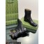 Gucci Heel 3.5cm Women's Ankle Boots with Double G in Crinkle Patent Leather Black 2024