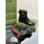 Gucci Heel 3.5cm Women's Ankle Boots with Double G in Crinkle Patent Leather Black 2024