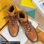 Louis Vuitton Territory Flat Ranger Ankle Boots 1ACID3 Cognac Brown 2024