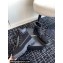Alexander Wang Throttle Lace-Up Ankle Boots in Nubuck Leather Black 2024