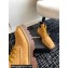 Alexander Wang Throttle Lace-Up Ankle Boots in Nubuck Leather Tan 2024
