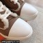 Hermes Fresh Women/Men ankle boots in parachute fabric and calfskin Brown with shearling lining 2024