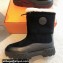 Hermes Journey Women/Men ankle boots in suede calfskin and calfskin Black with shearling lining 2024