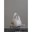 Dior Groove 16 Bag in White Graphic Cannage Calfskin 2024