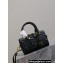 Dior Groove 16 Bag in Black Graphic Cannage Calfskin 2024