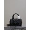 Dior Groove 16 Bag in Black Graphic Cannage Calfskin 2024