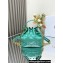 Dior Dioriviera Small Dior Jolie Bucket Bag in Aquamarina Macrocannage Calfskin 2024