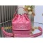 Dior Dioriviera Small Dior Jolie Bucket Bag in Candy Pink Macrocannage Calfskin 2024