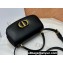 Dior Small 30 Montaigne Avenue Top Handle Bag in Black Ribbed Calfskin 2024