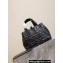 Dior Medium Dior Toujours in Black Graphic Cannage Calfskin 2024