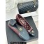 Chanel Heel 7cm Calfskin & Lambskin Quilting Pumps G45879 Burgundy 2024