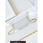 Chanel Shiny Lambskin, Imitation Pearls & Gold-Tone Metal Waist Bag AS4991 White 2024