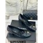 Chanel Heel 7cm Calfskin & Lambskin Quilting Pumps G45879 Black 2024