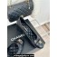 Chanel Heel 7cm Calfskin & Lambskin Quilting Pumps G45879 Black 2024