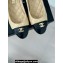 Chanel Calfskin & Lambskin Quilting Ballet flats G45879 Beige 2024