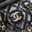 Chanel Shiny Lambskin & Gold-Tone Metal Small Tote Bag AS5130 Black 2024