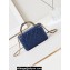 Chanel Shiny Lambskin & Gold-Tone Metal Clutch with Chain Bag AP4168 Blue 2024