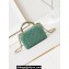 Chanel Shiny Lambskin & Gold-Tone Metal Clutch with Chain Bag AP4168 Green 2024
