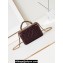 Chanel Shiny Lambskin & Gold-Tone Metal Clutch with Chain Bag AP4168 Burgundy 2024