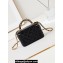 Chanel Shiny Lambskin & Gold-Tone Metal Clutch with Chain Bag AP4168 Black 2024