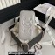 Chanel Lambskin, Strass & Gold-Tone Metal Clutch with Chain Bag AP4046 Gray 2024