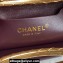 Chanel Lambskin & Gold-Tone Metal Clutch Bag AS5038 Burgundy 2024
