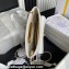 Chanel Lambskin & Gold-Tone Metal Clutch Bag AS5038 White 2024