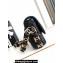Chanel 24K Lambskin & Gold-Tone Metal Flap Bag Black 2024
