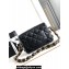 Chanel 24K Lambskin & Gold-Tone Metal Flap Bag Black 2024