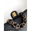 Chanel 24K Lambskin & Gold-Tone Metal Flap Bag Black 2024