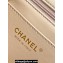 Chanel 24K Lambskin & Gold-Tone Metal Small Flap Bag Beige 2024