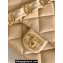 Chanel 24K Lambskin & Gold-Tone Metal Flap Bag Beige 2024
