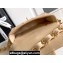Chanel 24K Lambskin & Gold-Tone Metal Flap Bag Beige 2024