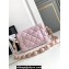 Chanel 24K Lambskin & Gold-Tone Metal Small Flap Bag Pink 2024