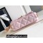 Chanel 24K Lambskin & Gold-Tone Metal Small Flap Bag Pink 2024
