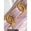 Chanel 24K Lambskin & Gold-Tone Metal Flap Bag Pink 2024