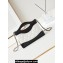 Chanel Shiny Lambskin & Gold-Tone Metal CHANEL 31 Nano Shopping Bag AP3656 White/Black 2024