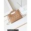 Chanel Shiny Lambskin & Gold-Tone Metal CHANEL 31 Nano Shopping Bag AP3656 Beige 2024