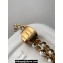 Chanel Lambskin & Gold-Tone Metal Shoulder Bag White 2025