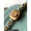 Chanel Lambskin & Gold-Tone Metal Shoulder Bag Green 2025