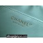 Chanel Lambskin & Gold-Tone Metal Shoulder Bag Green 2025