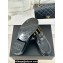 Chanel Calfskin Moccasins G45988 Black 2024