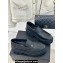 Chanel Calfskin Platform Moccasins Black 2024