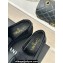 Chanel Velvet Platform Moccasins Black 2024