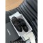 Chanel Calfskin and Tweed Lace-up Moccasins Black 2024