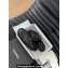 Chanel Calfskin Lace-up Moccasins Black 2024