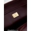 Chanel Shiny Lambskin & Gold-Tone Metal Mini Flap Bag with Top Handle AS5043 Burgundy 2024