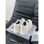 Chanel CC Logo Calfskin Platform Sneakers White/Black 2024
